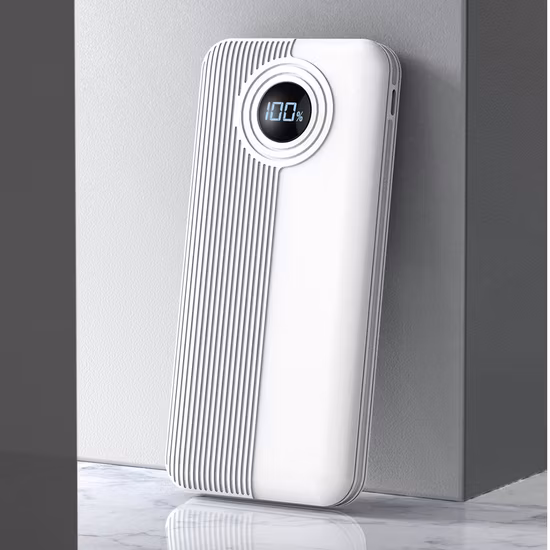 Светодиодный дисплей, двойной мини-блок питания с быстрой зарядкой, блок питания емкостью 10 000 мАч