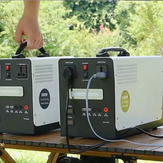 Коммунальное предприятие по хранению энергии на открытом воздухе с портативным генератором мощностью 1000 Вт